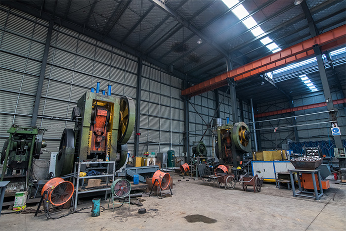 大同网架配件-锥头加工车间